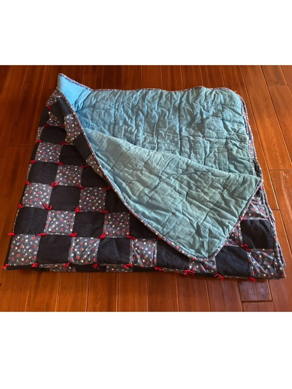 Handmade Patchwork Comforter Quilt